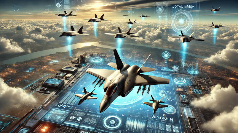 Il jet europeo FCAS avrà molta Intelligenza Artificiale a bordo