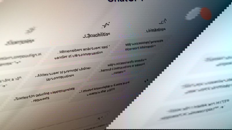 L’opinione pubblica diffida dei chatbot