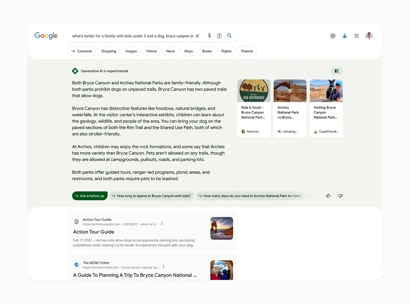 Search Experience