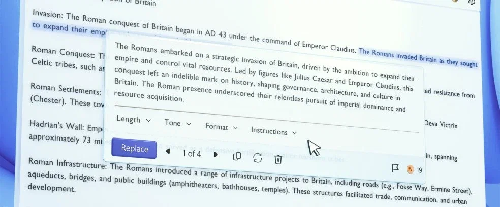 Cowriter in Notepad