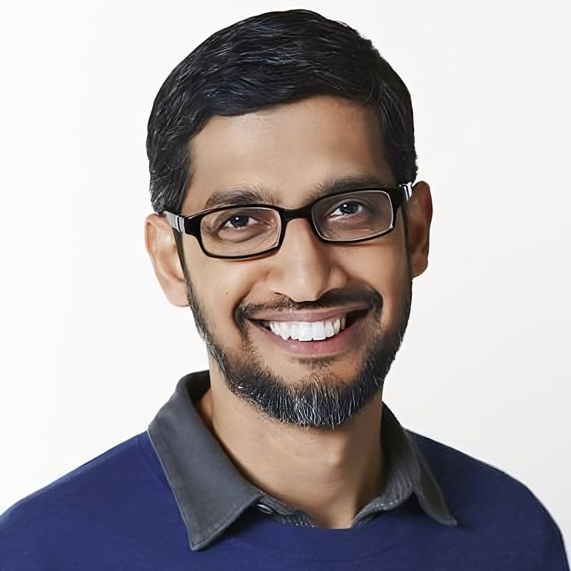 Sundar Pichai, Ceo di Google e Alphabet