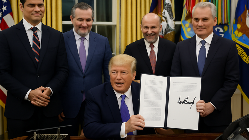 Trump divide il GOP sulla politica sull'IA