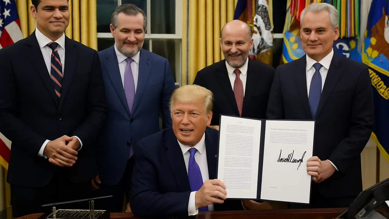 Trump divide il GOP sulla politica sull'IA