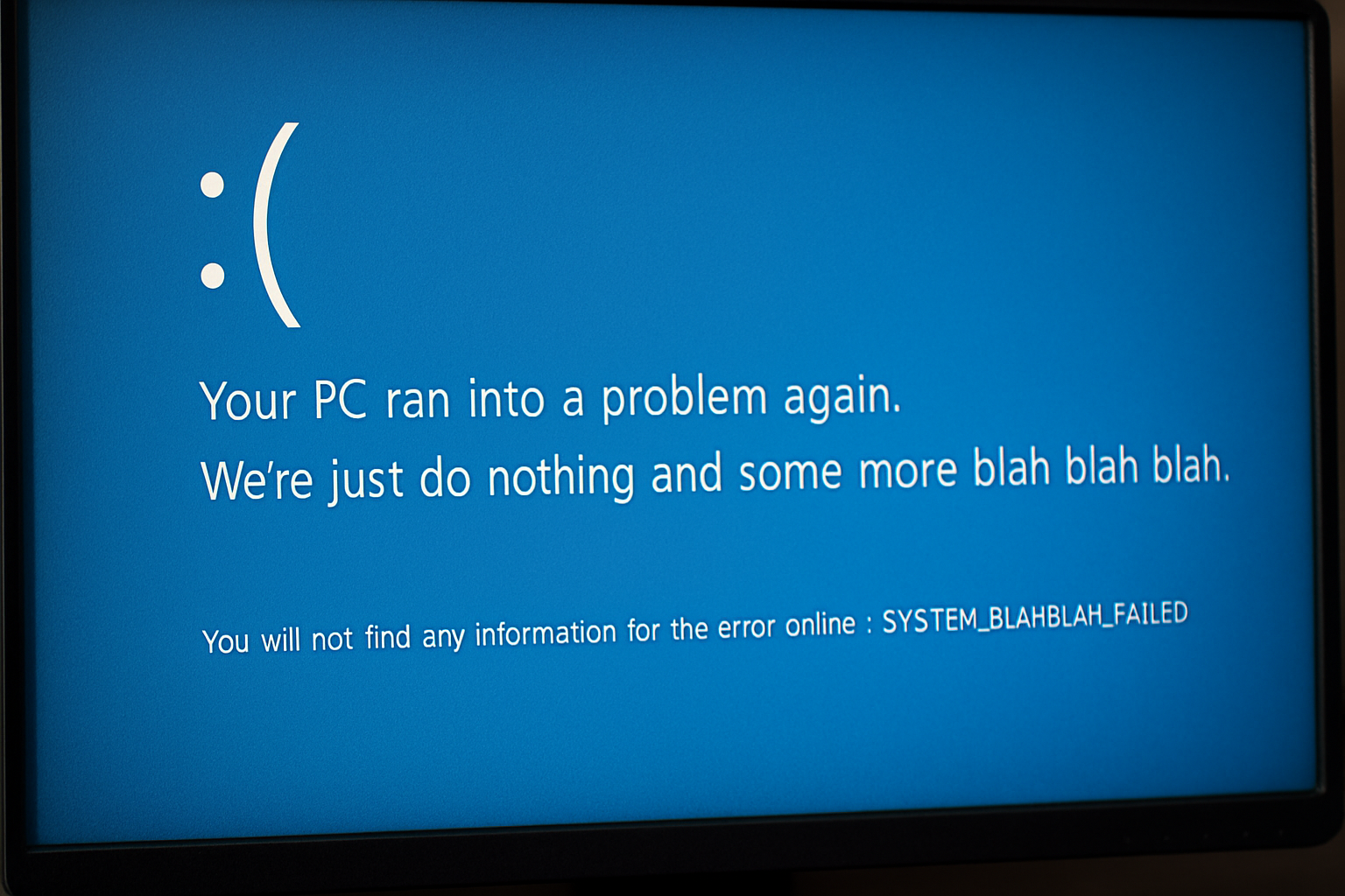 Falsi BSOD Windows negli hotel europei per truffare