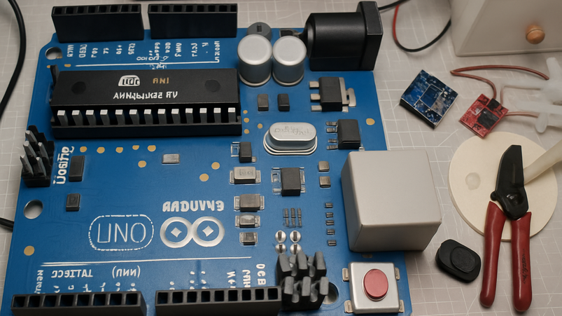 Arduino Uno in versione gigante per scopi didattici