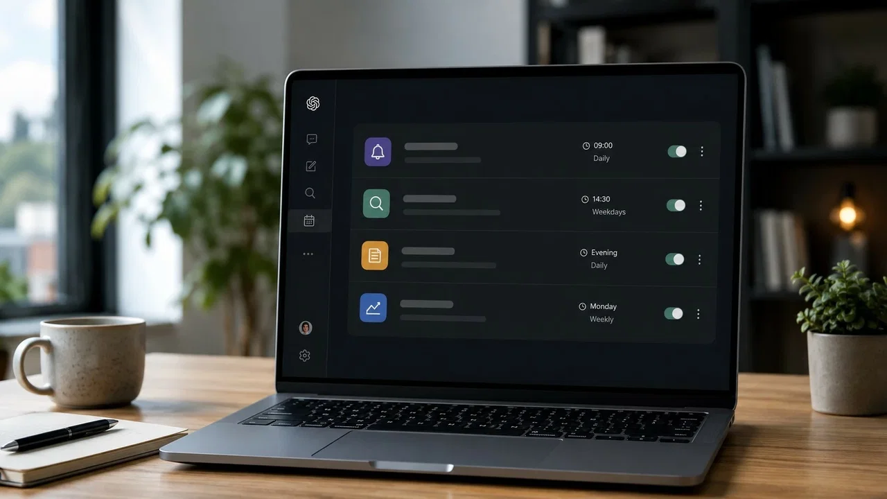 OpenAI aggiunge a ChatGPT l'hub delle attività programmate