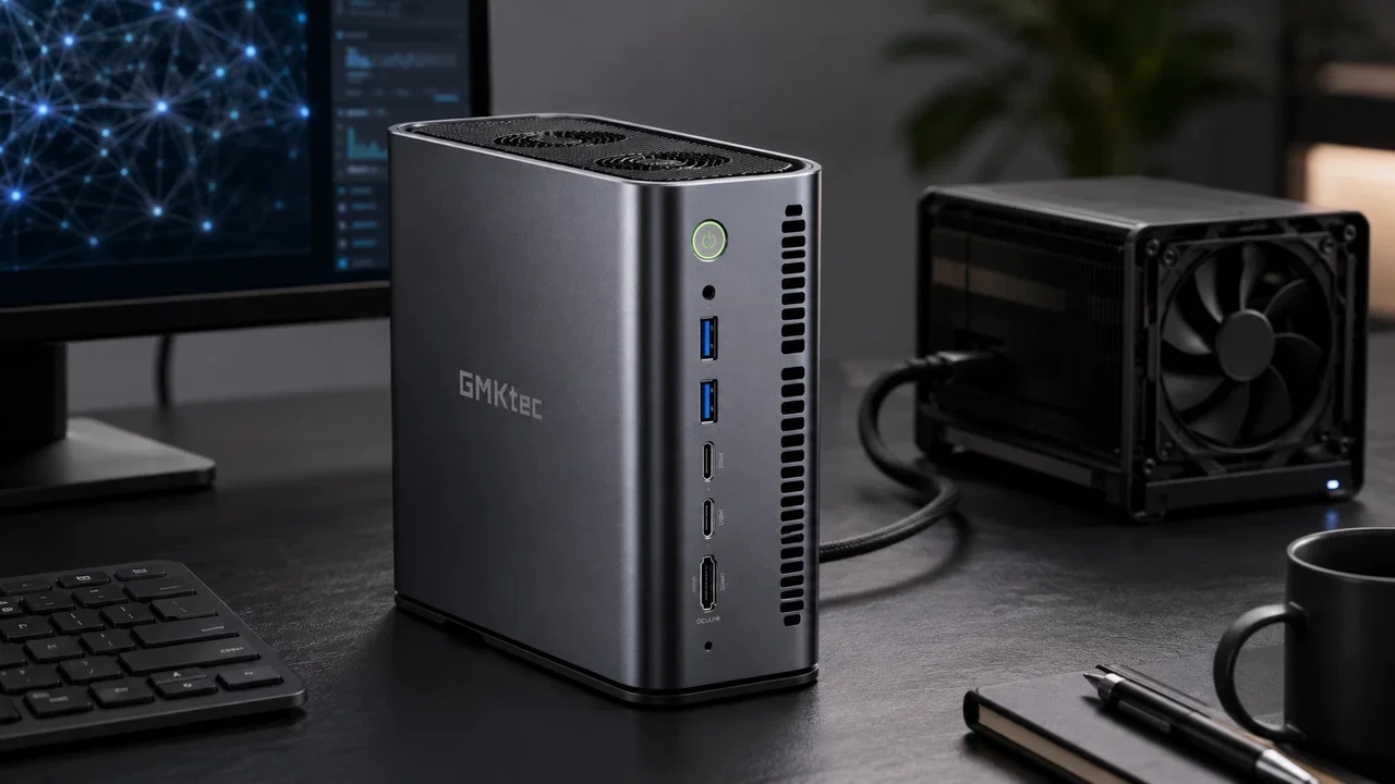 GMKtec lancia EVO-X3, workstation AI senza cloud