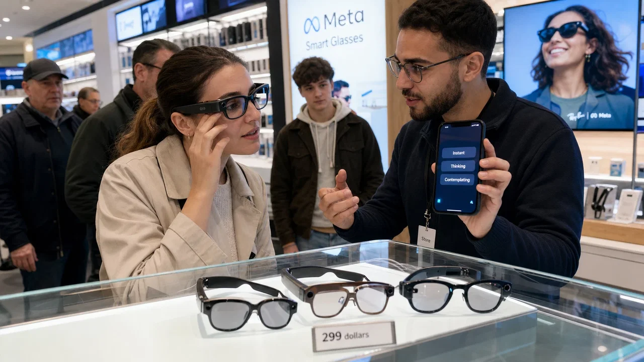 Meta porta un'AI proprietaria nei nuovi smart glasses