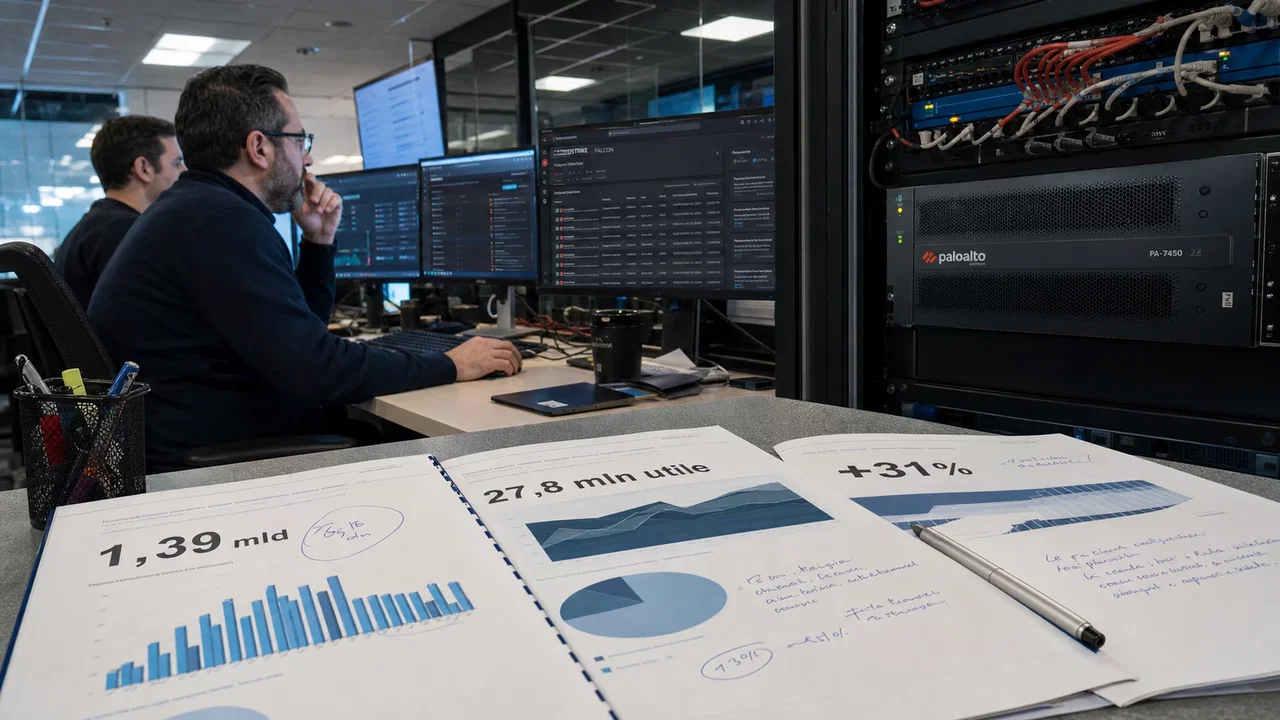CrowdStrike torna in utile, Palo Alto cresce del 31%