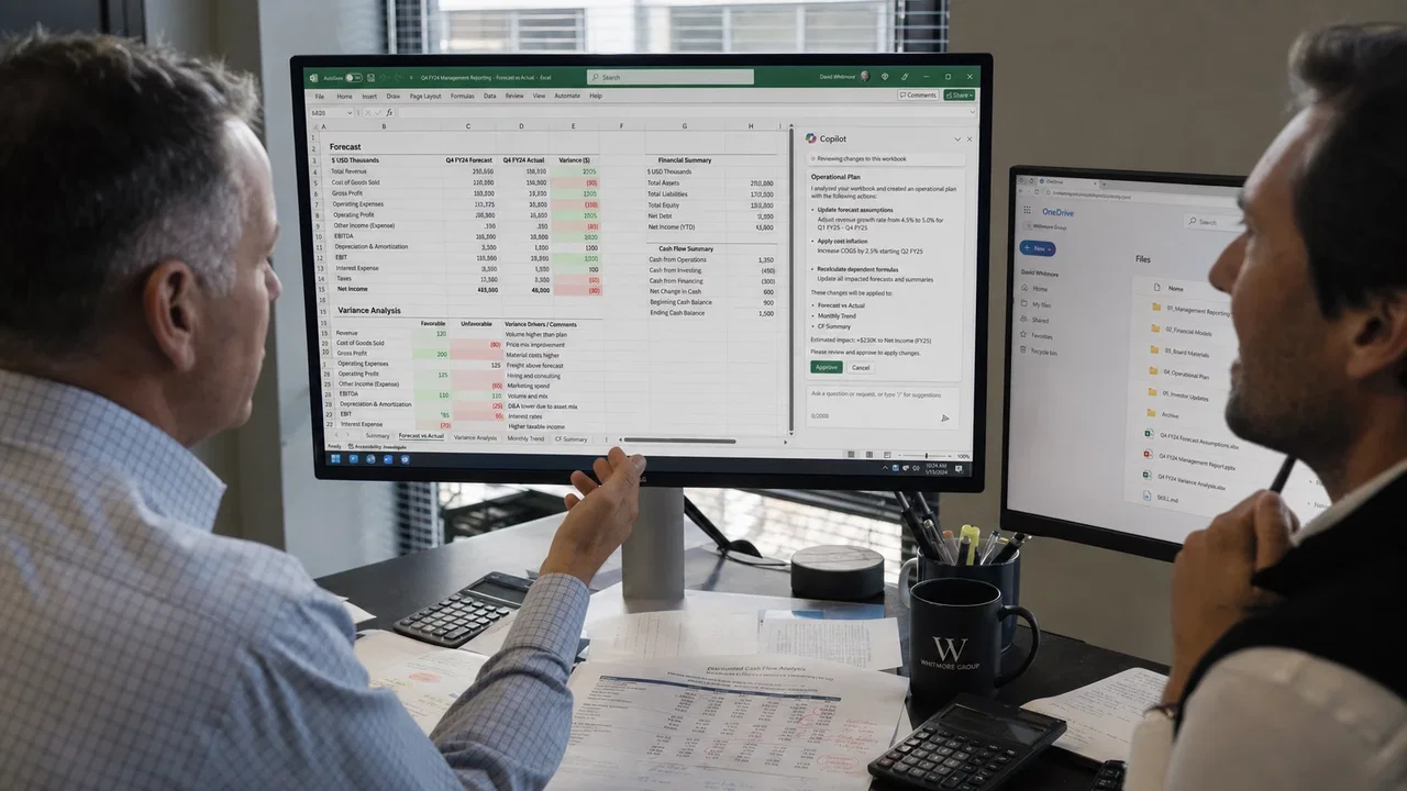 Microsoft porta skill e più controlli in Copilot per Excel