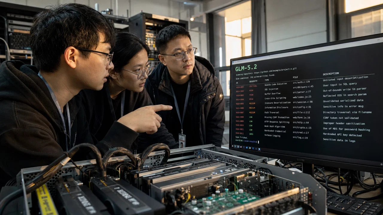 GLM-5.2 sfida gli USA nella ricerca automatizzata di bug