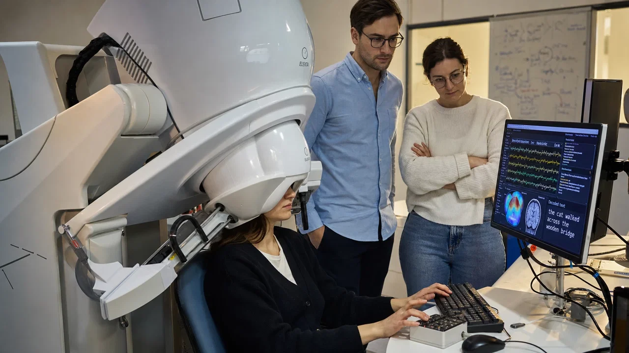 Meta trasforma l’attività cerebrale in testo, senza chirurgia