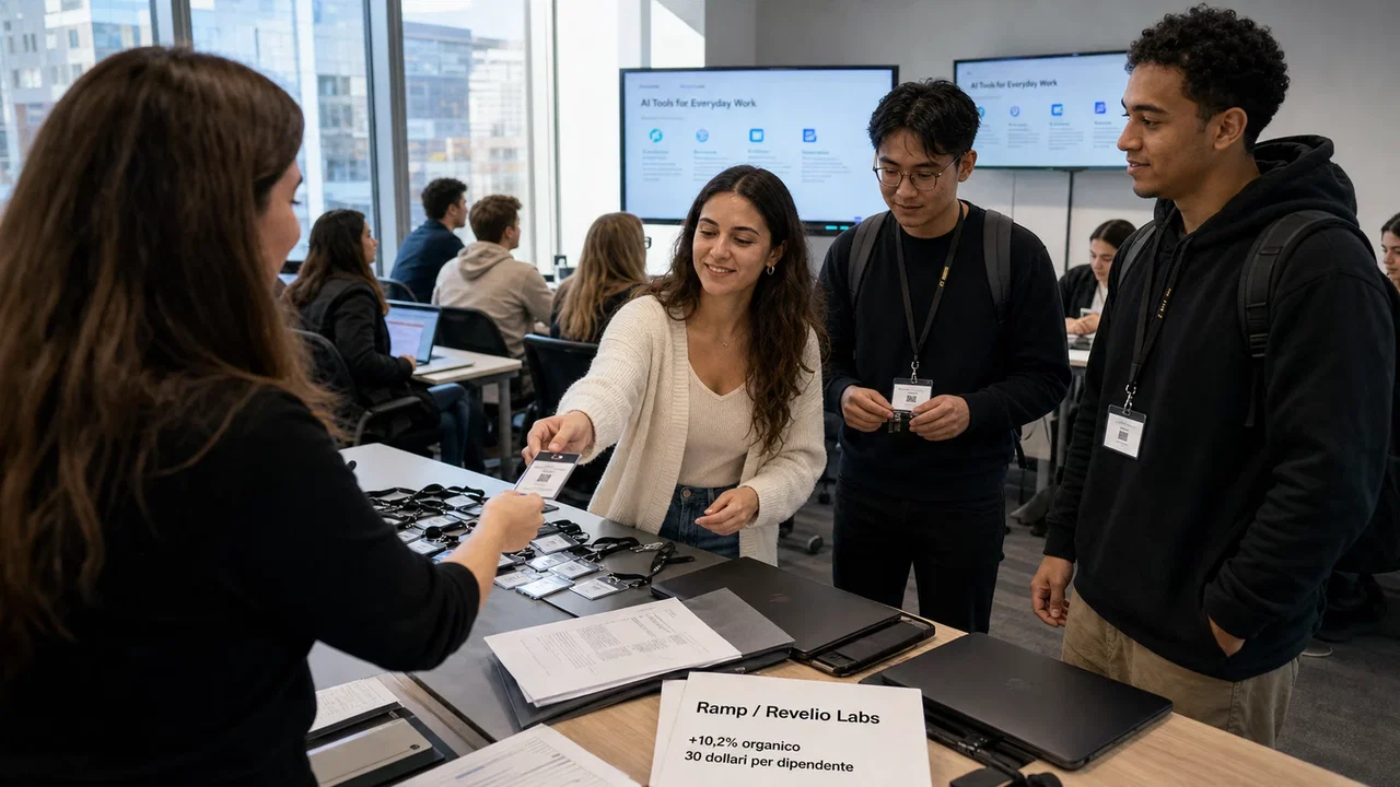 Le aziende che spendono in AI aumentano gli organici del 10%