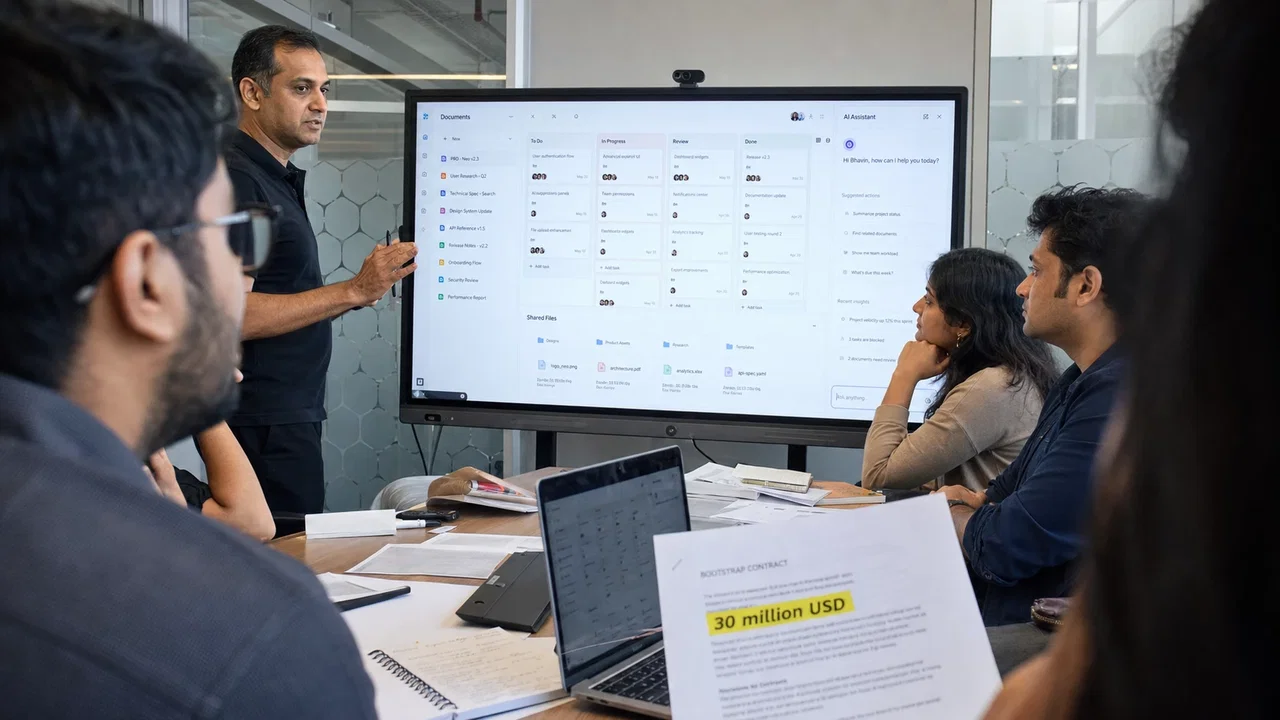 Turakhia investe 30 milioni per sfidare Microsoft Office