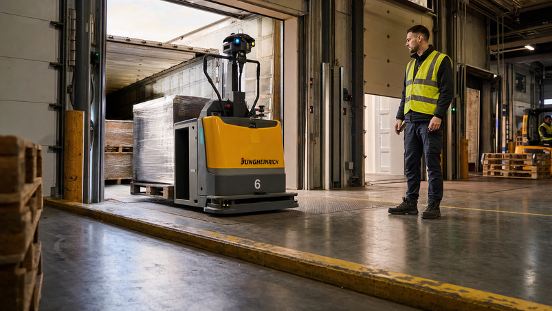 Jungheinrich automatizza il carico dei camion con Navflex