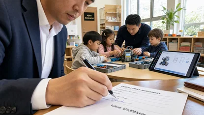 I ricchi negli USA pagano 75.000 dollari per la scuola AI