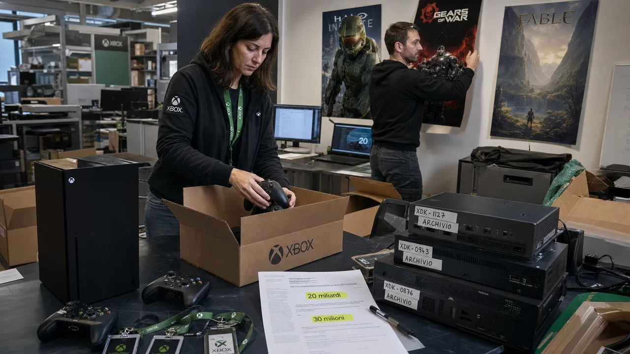 Microsoft prepara il reset di Xbox tra tagli e chiusure
