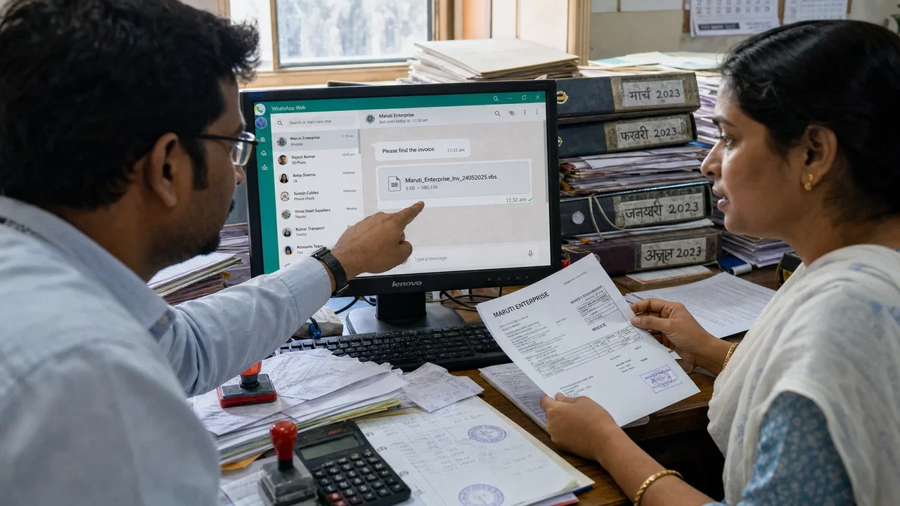 Un malware colpisce WhatsApp Web con false fatture