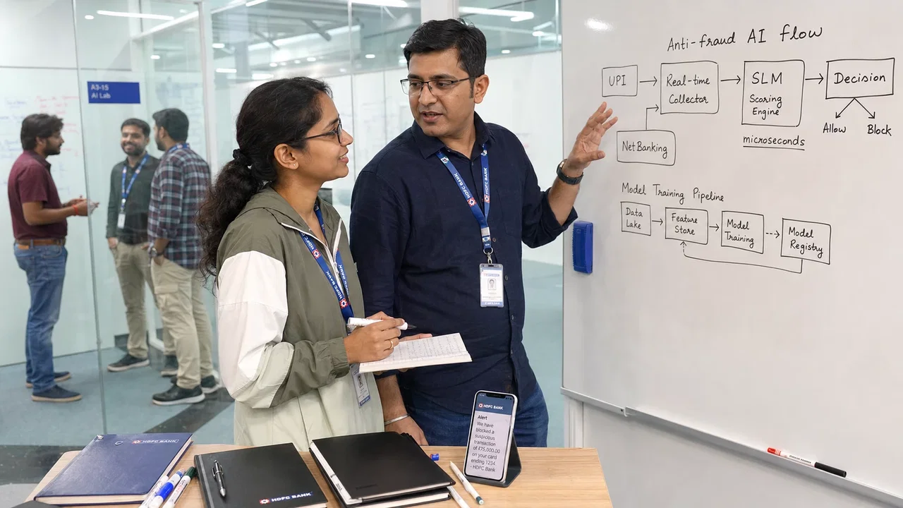 HDFC Bank porta in casa Neev e l'AI antifrode