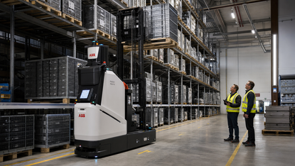 ABB vuole automatizzare i magazzini con un muletto da 2 tonnellate