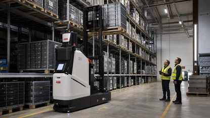 ABB vuole automatizzare i magazzini con un muletto da 2 tonnellate