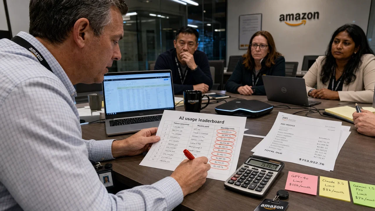 Amazon elimina la classifica AI contro il tokenmaxxing