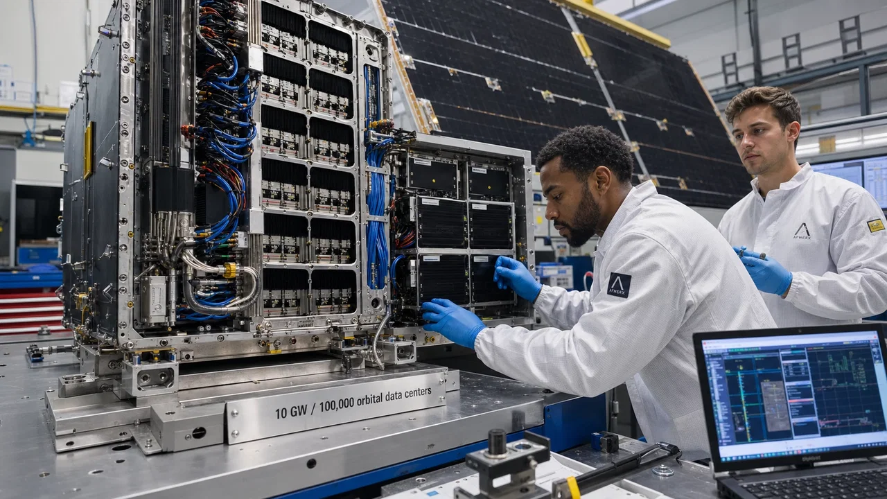 Orbital punta a 100.000 data center nello spazio