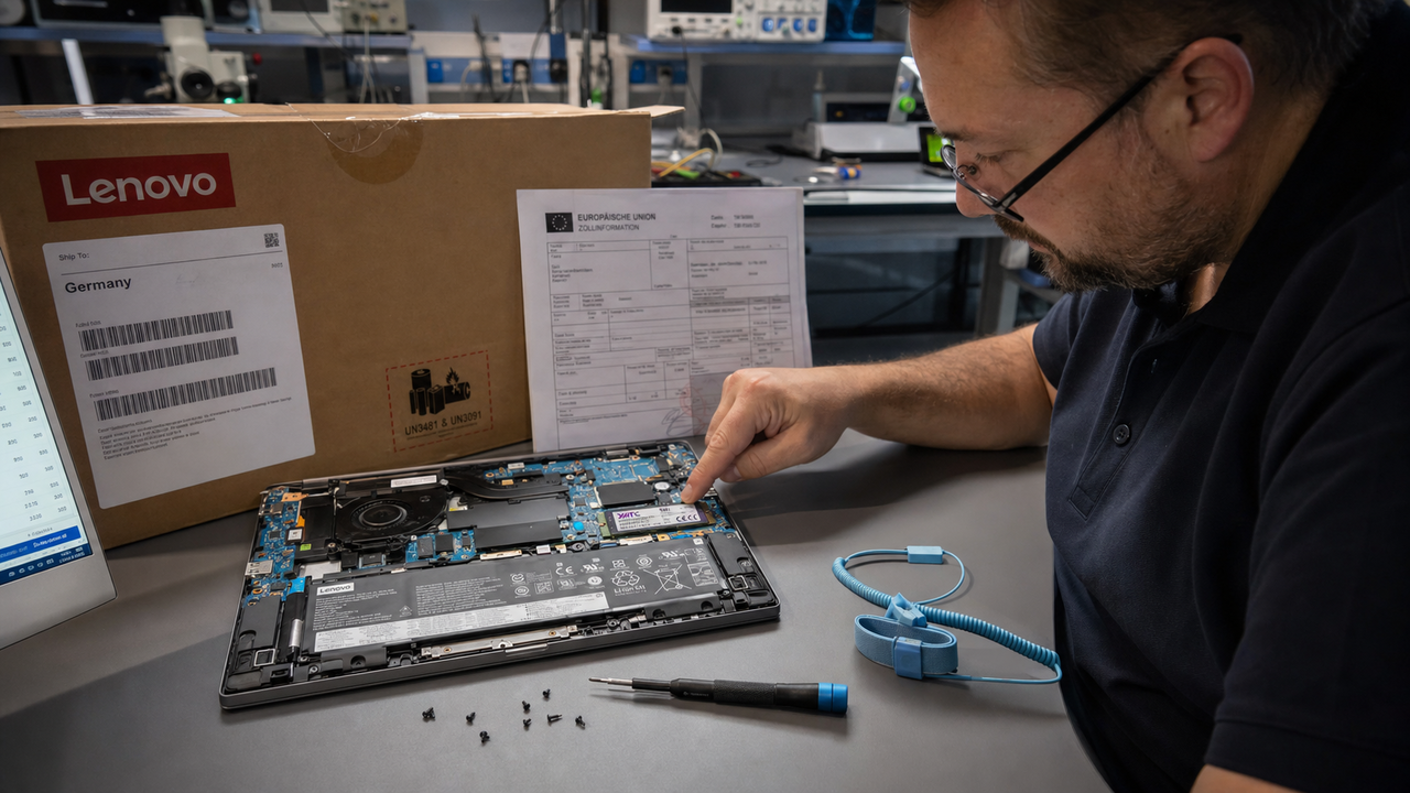 Lenovo monta SSD cinesi in Europa, non negli USA