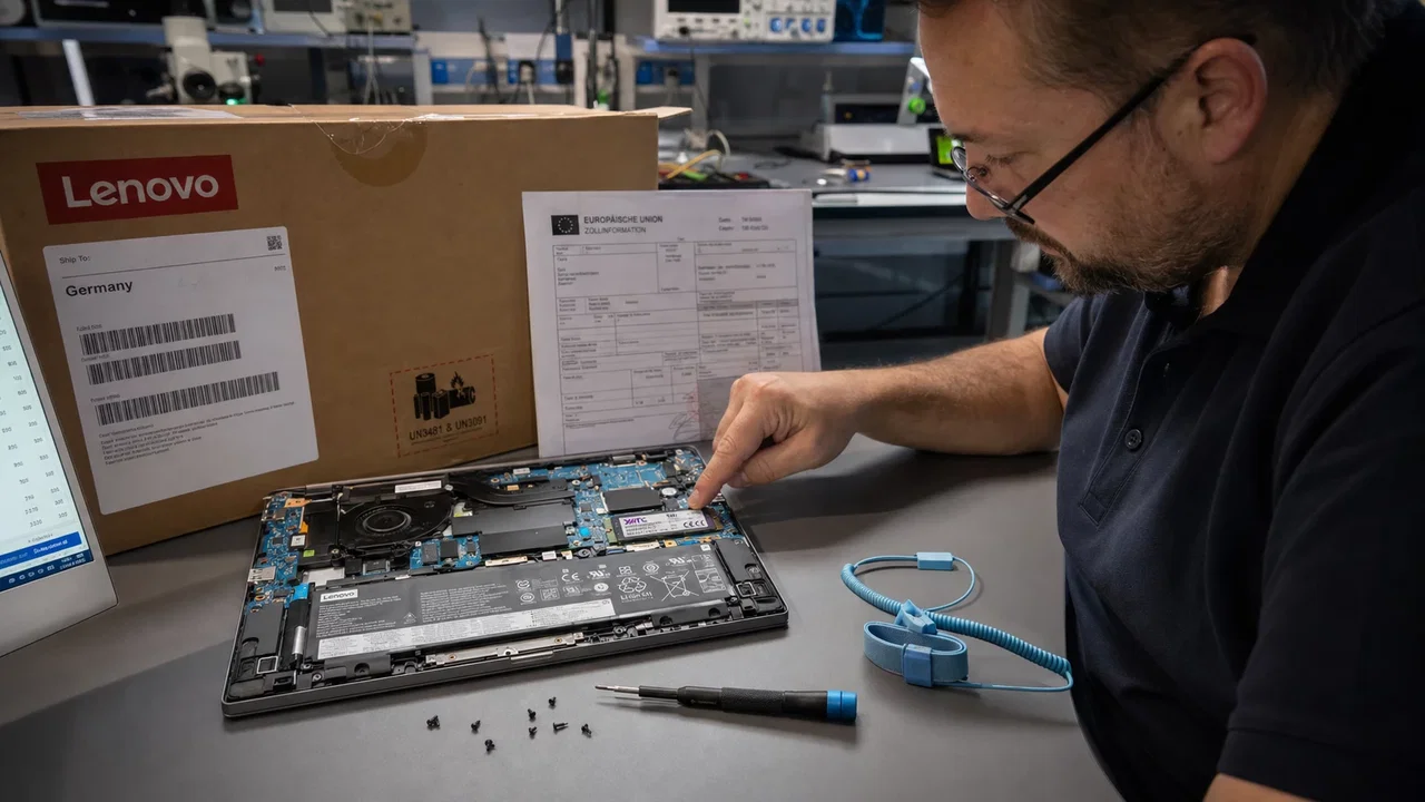 Lenovo monta SSD cinesi in Europa, non negli USA