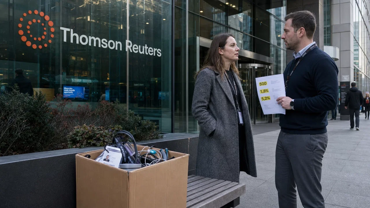Thomson Reuters taglia 500 posti e punta sull’AI