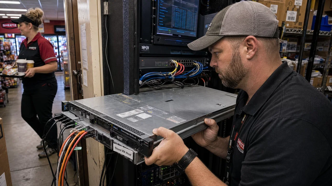 Sheetz lascia VMware e migra 11.000 macchine virtuali