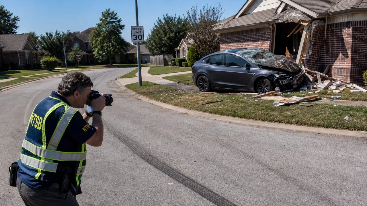 Tesla contro una casa a 113 km/h, il guidatore scavalcò l’FSD