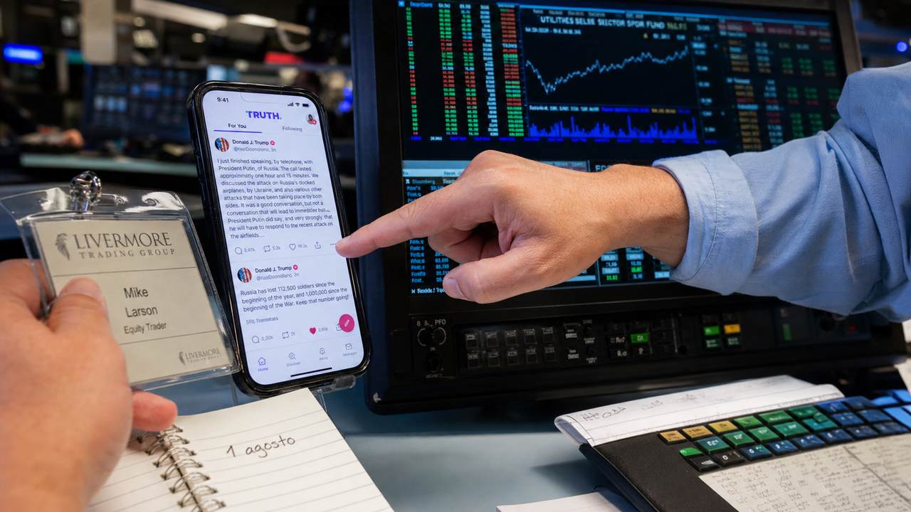 Truth Social vende a Wall Street i post che muovono i mercati