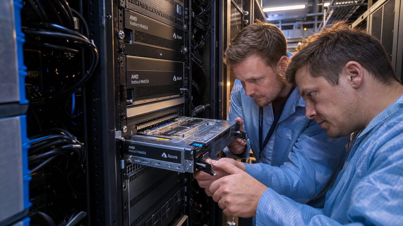 Microsoft porta gli acceleratori AMD Helios su Azure