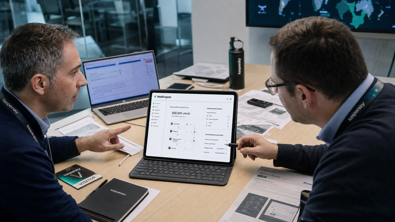 Kaspersky automatizza il marketing B2B con WebEngage