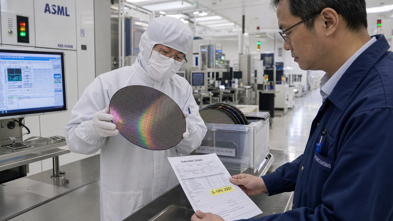 TSMC prepara rincari fino al 10% sui chip nel 2027