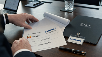 Samsung tratta un miliardo di euro per Mistral AI