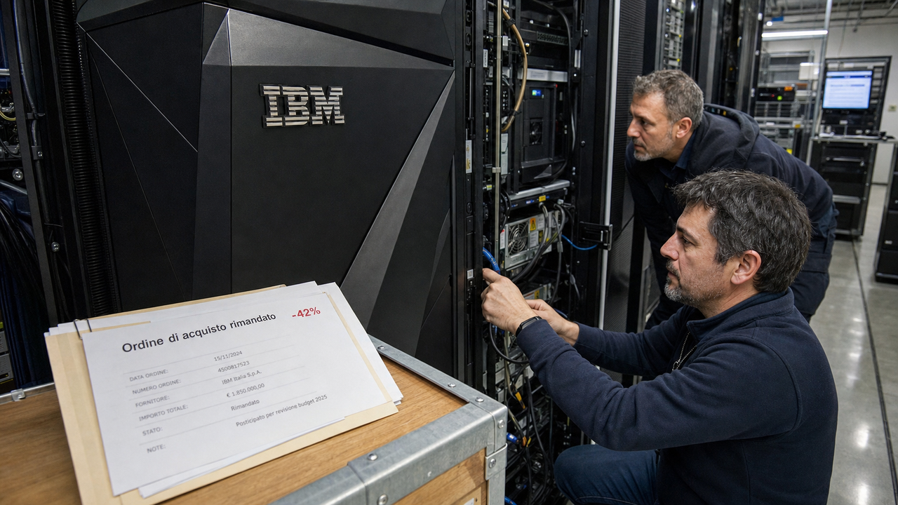 IBM perde il 42% nei mainframe, ma l’AI non c’entra