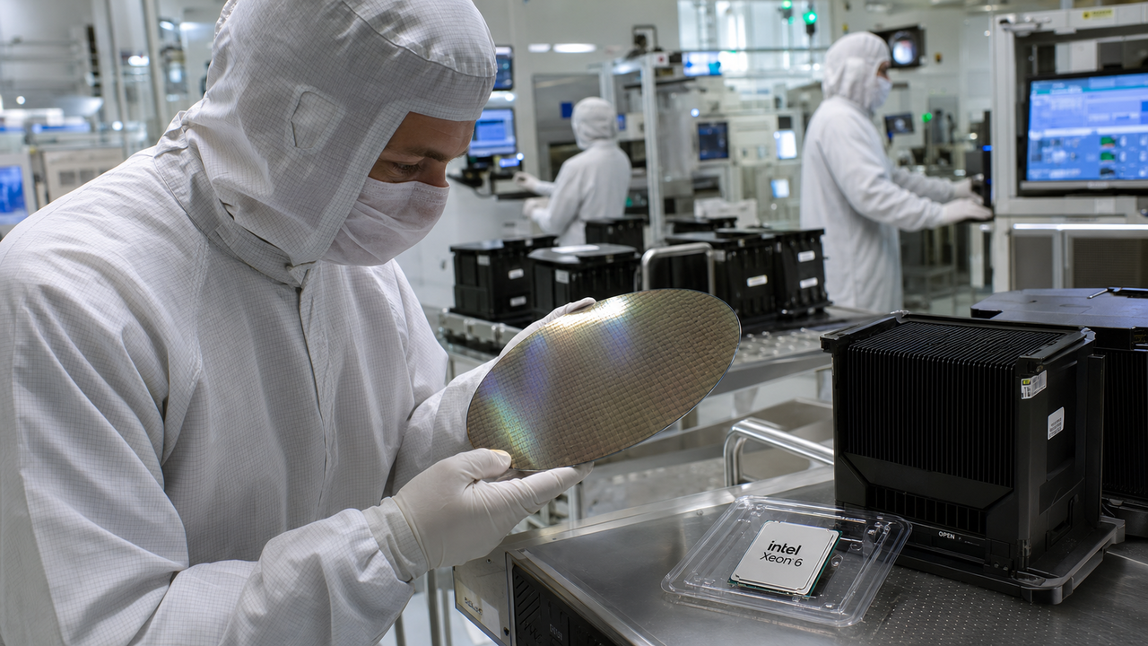 Intel cresce del 25% e punta a superare AMD e Arm