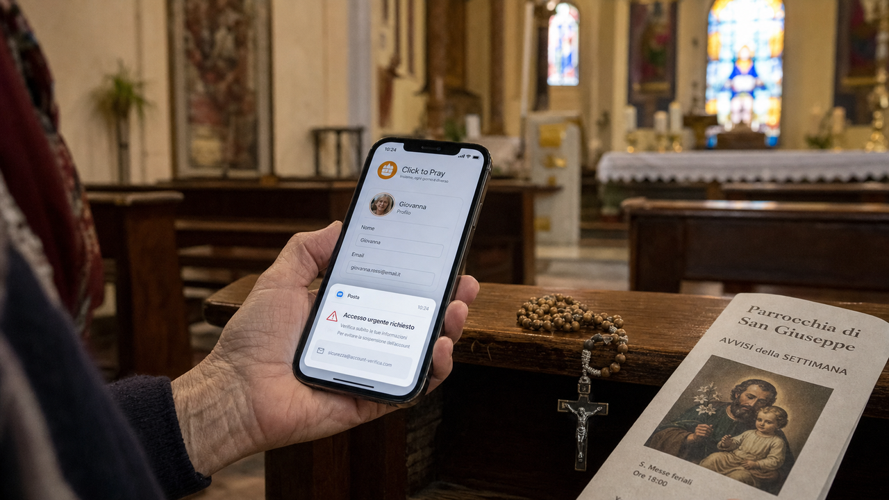 Click to Pray espone i dati di oltre 700.000 utenti