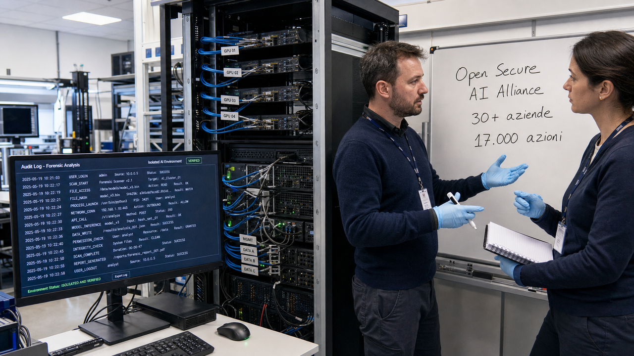 NVIDIA guida l'Open Secure AI Alliance con 30 aziende