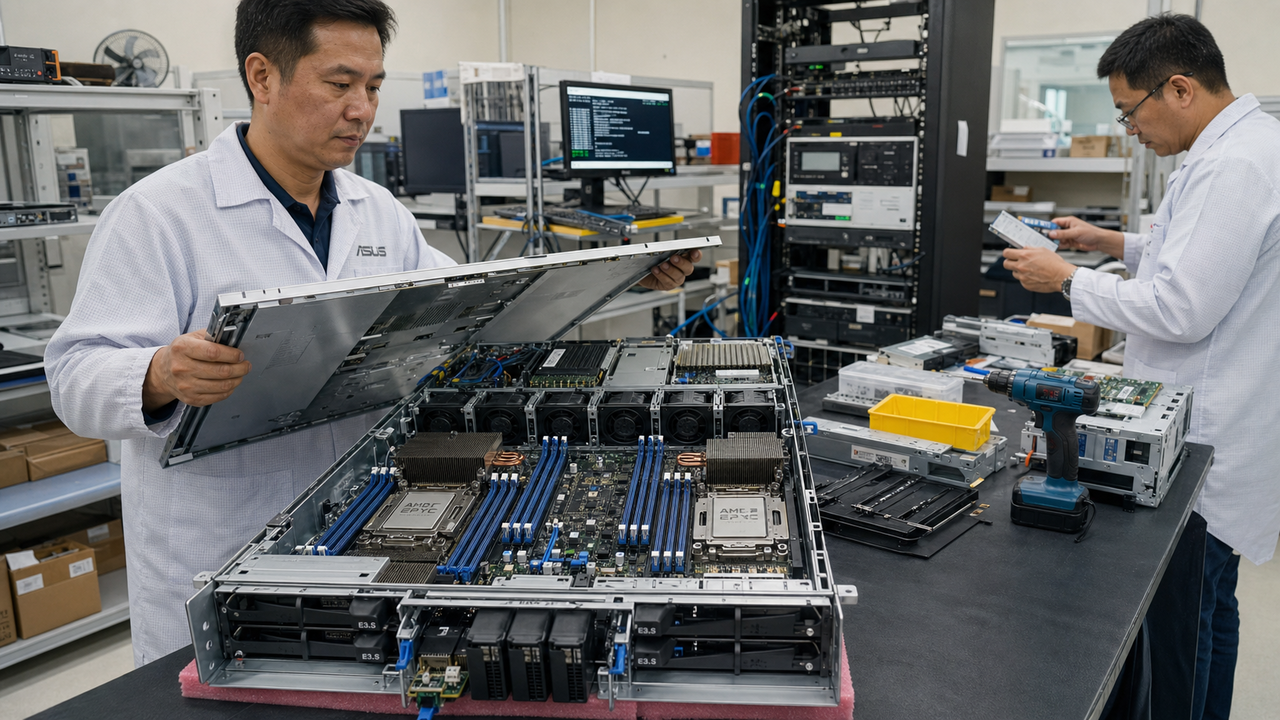 Asus lancia i server AMD EPYC per l'AI aziendale