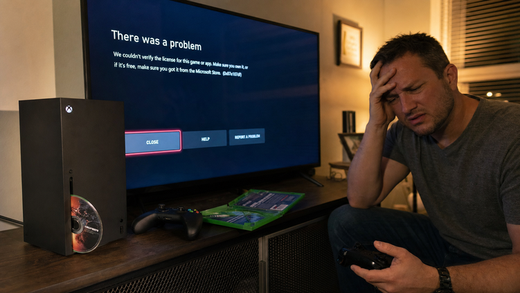 Il blackout Xbox blocca anche i giochi su disco