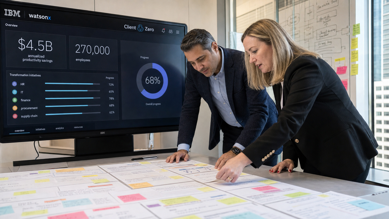 IBM scala l’AI e ottiene 4,5 miliardi di risparmi