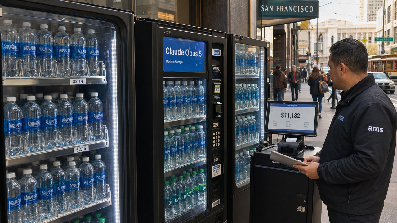 Claude Opus 5 diventa spietato con i distributori automatici