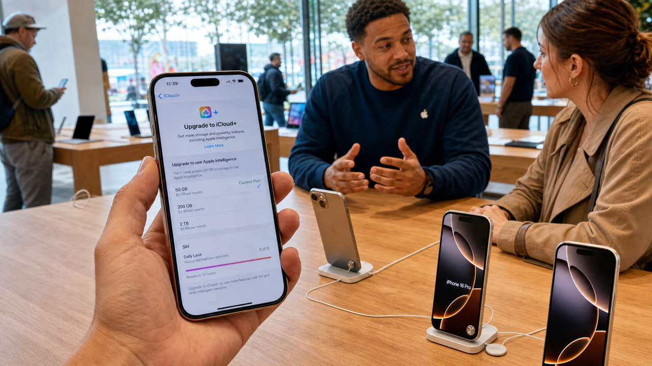 Apple prepara piani iCloud+ per chi usa più AI