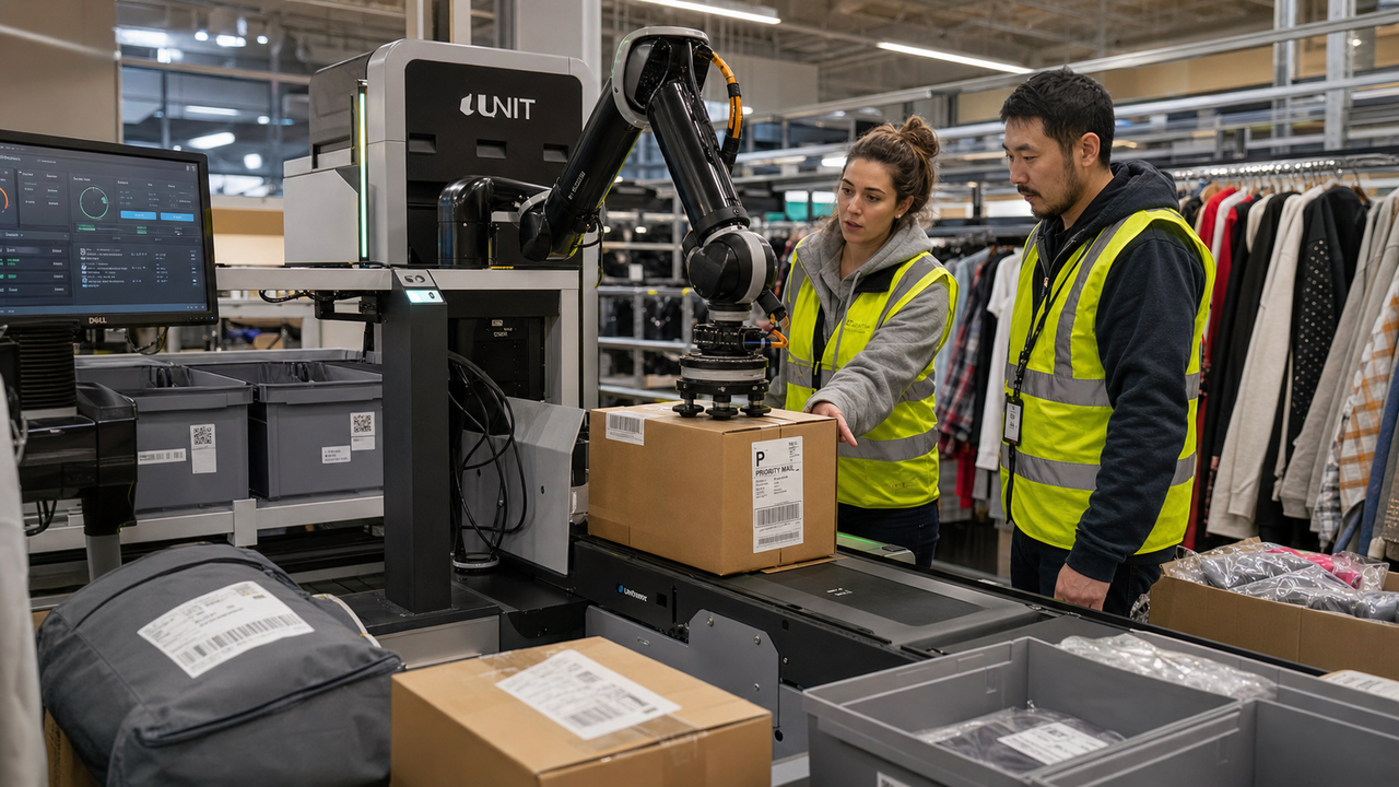UNIT AI raccoglie 12 milioni per automatizzare i magazzini