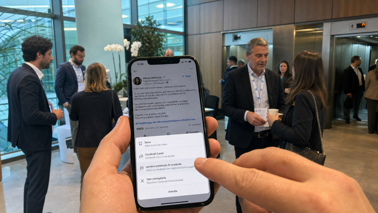 LinkedIn lancia il pulsante contro i contenuti AI scadenti
