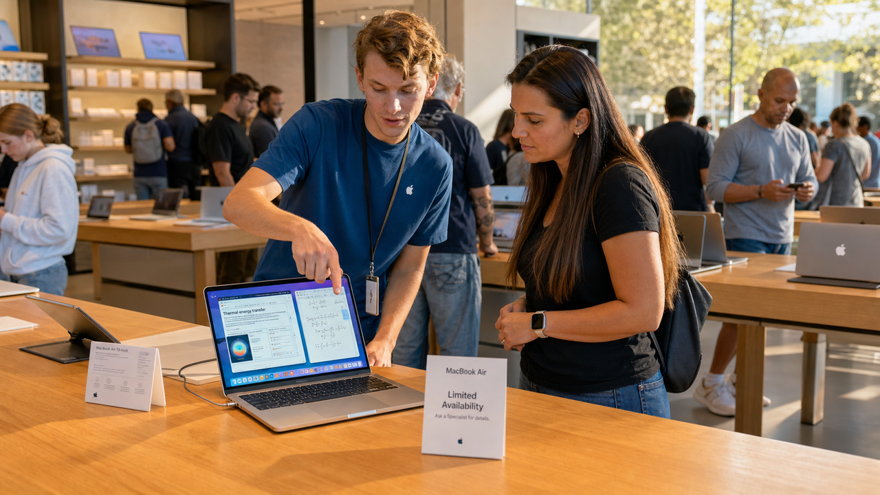 La fame di memoria dell’AI frena il MacBook Air