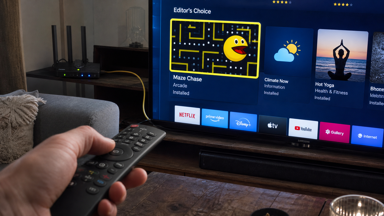 Samsung vieta le app TV che condividono la rete